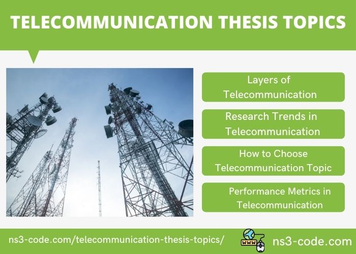 Selecting best  Telecommunication Thesis Topics 